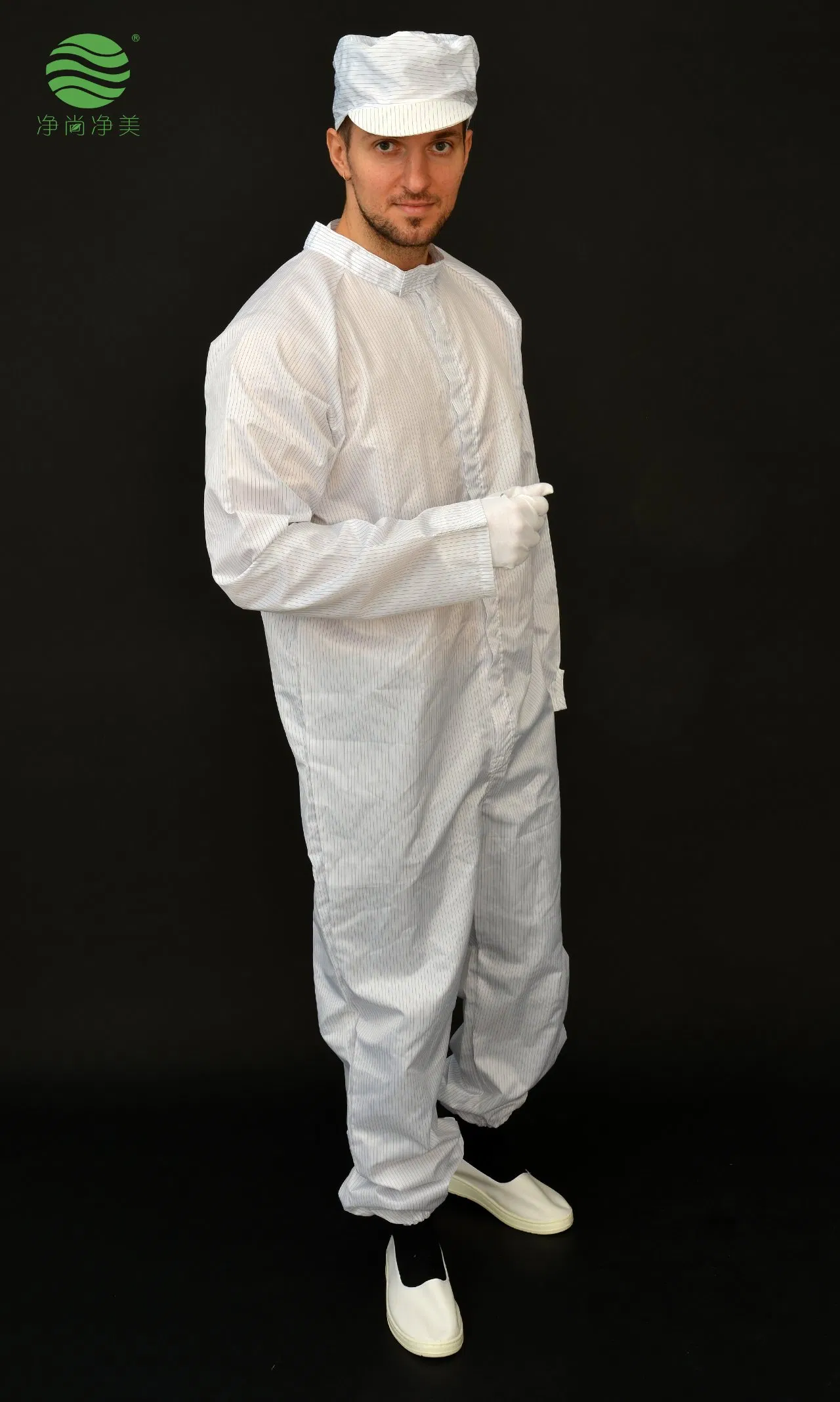 Jsjm1017-14 Fábrica de Ropa de Seguridad Antiestática ESD de Buena Calidad para la Industria Alimentaria