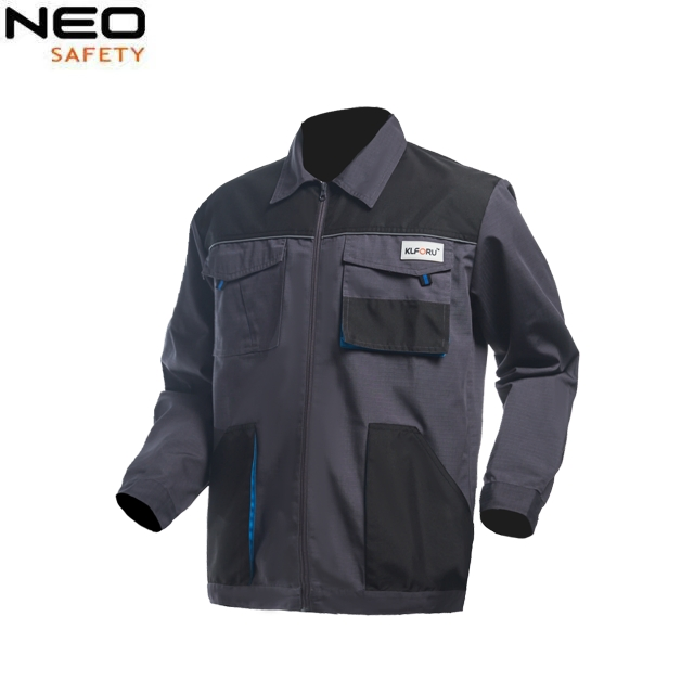 Overoles de soldadura personalizados con logo, multi-bolsillos, chaquetas para hombres, uniforme de trabajo para la construcción