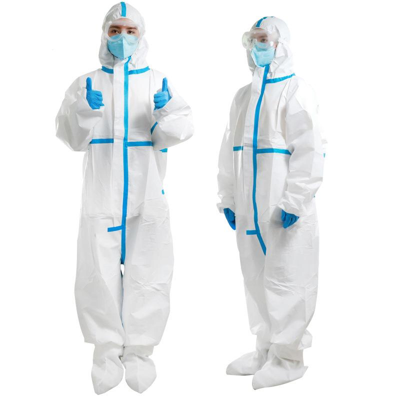 Ropa protectora desechable para uso médico