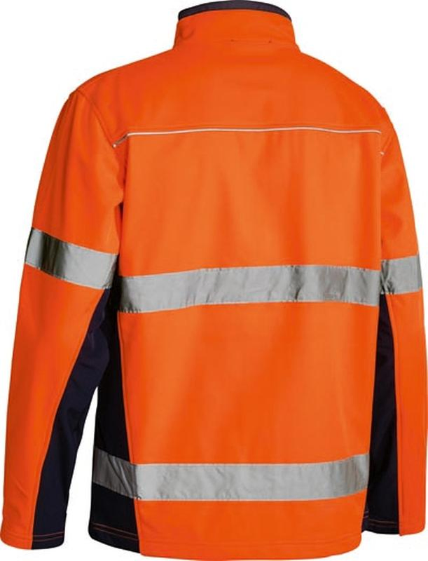 Chaquetas de seguridad de invierno alta visibilidad ropa de trabajo reflectante chaqueta de shell suave ropa de seguridad