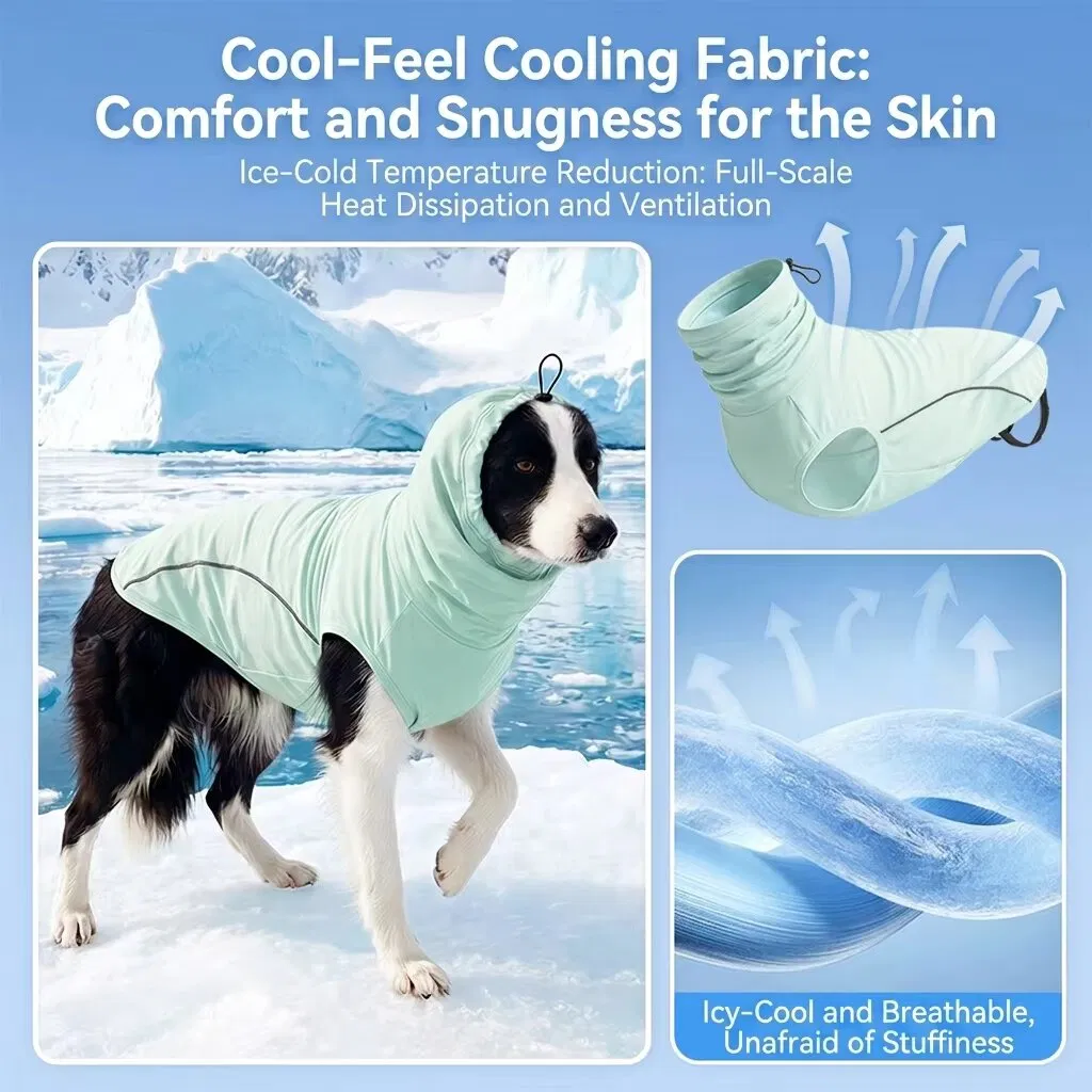 Ropa protectora solar para perros, camiseta UV, ropa refrescante, abrigo transpirable para mascotas, abrigo para perros y gatos, ropa para mascotas en verano