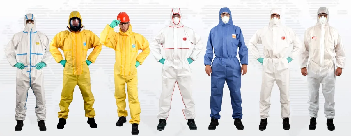 Fabricante y proveedor de ropa protectora química desechable OEM