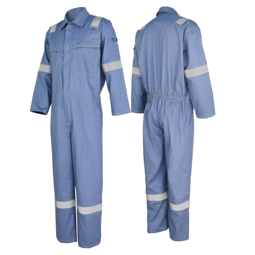 Ropa de trabajo protectora resistente al aceite 1149-5 antiestática y retardante de llama para soldadura