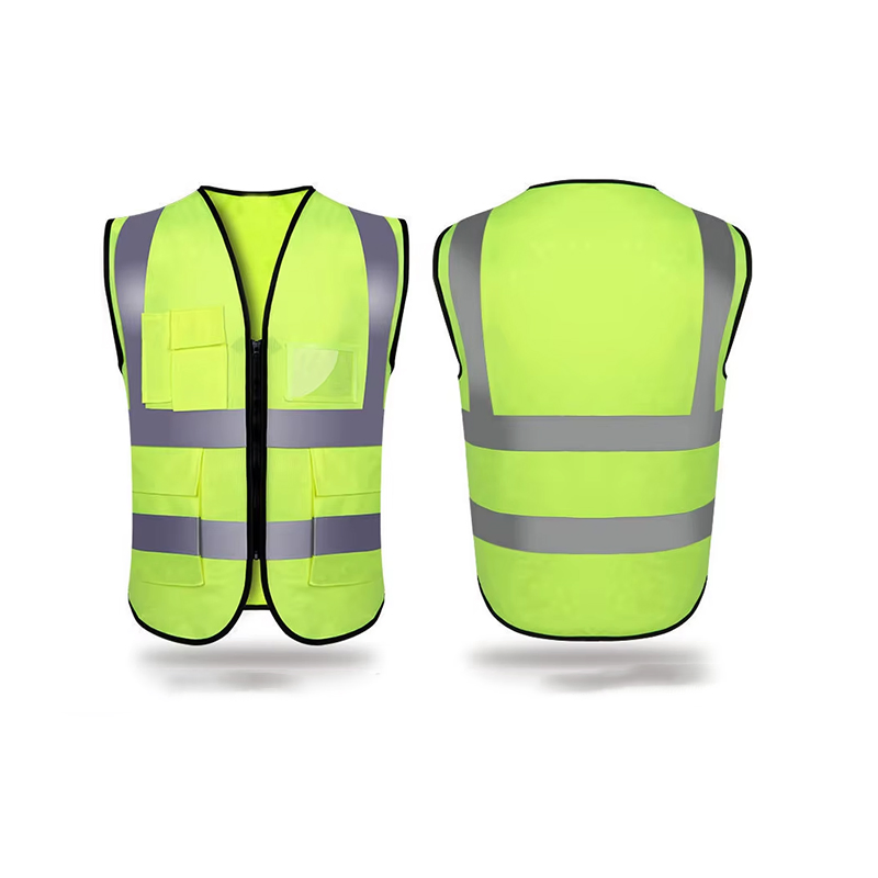 Ropa de seguridad reflectante de alta visibilidad personalizada para hombres trabajadores de saneamiento