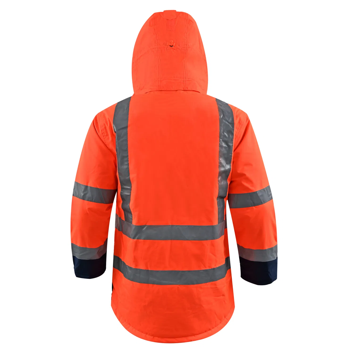 Chaqueta de seguridad exterior impermeable, cortaviento y reflectante de alta visibilidad para personal de seguridad