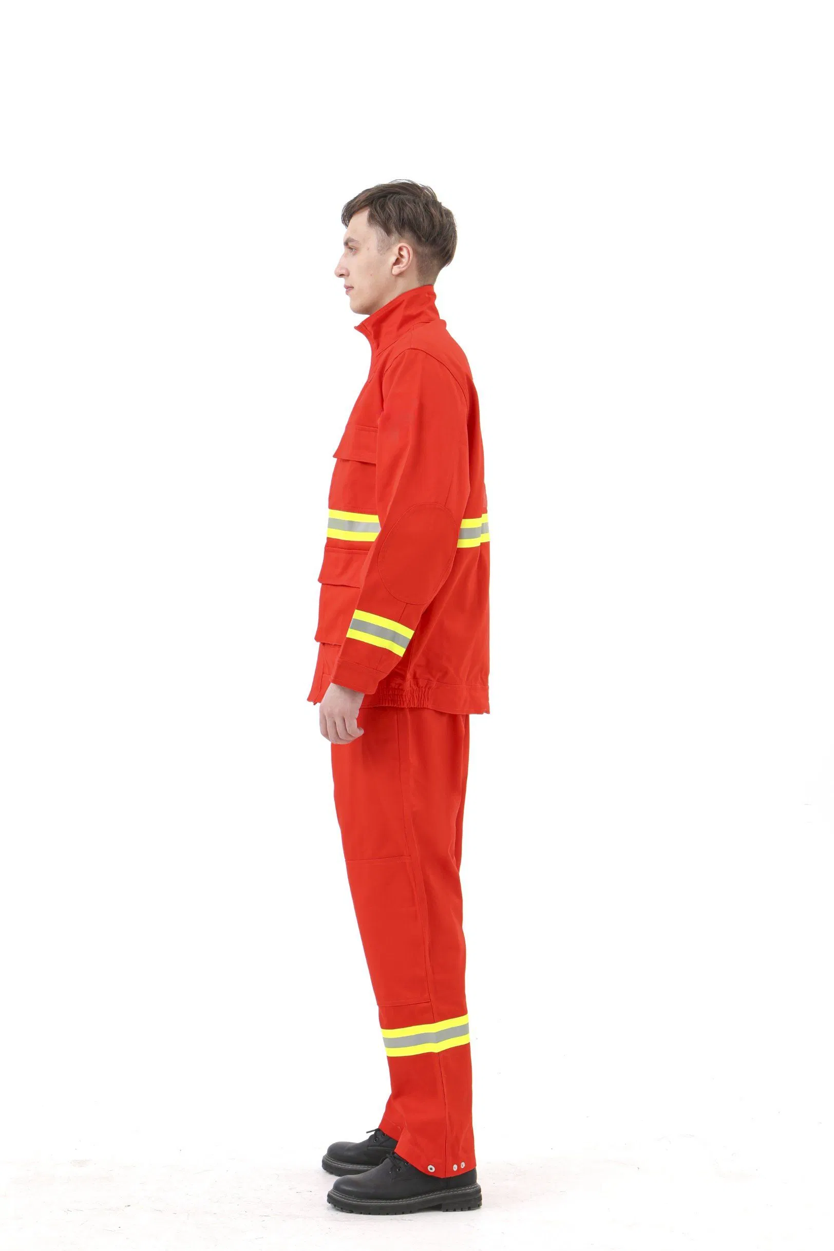 100%Cotton Ropa de trabajo ignífuga y antistática resistente al fuego para trabajadores
