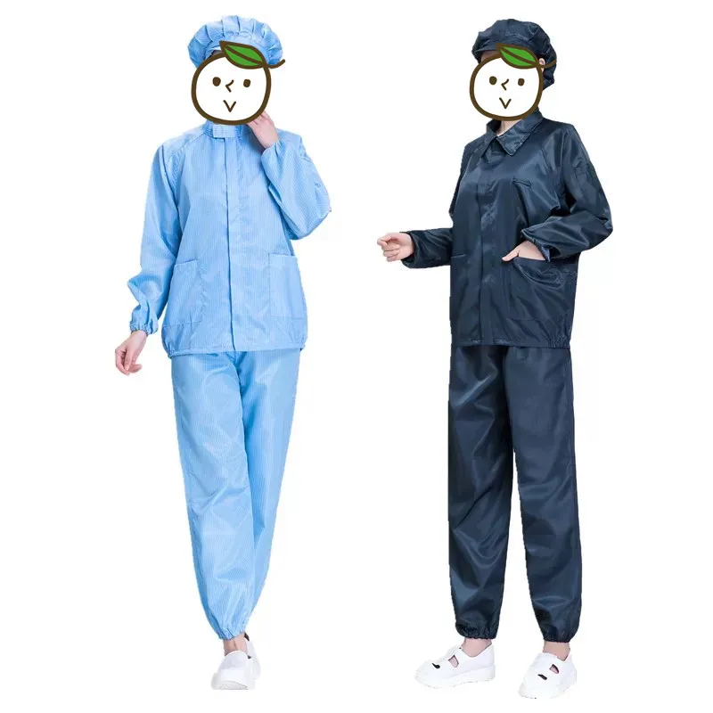 Abrigo de laboratorio limpio ESD ropa antiestática prendas