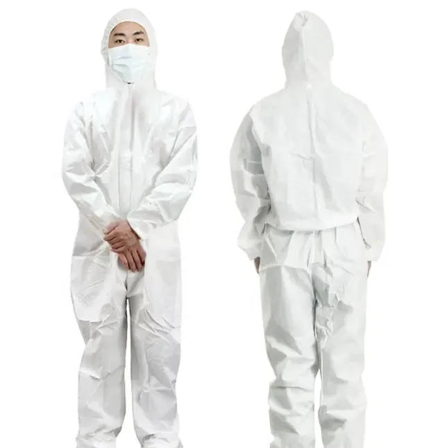 Mono con capucha unisex antiestático, a prueba de polvo, traje de trabajo