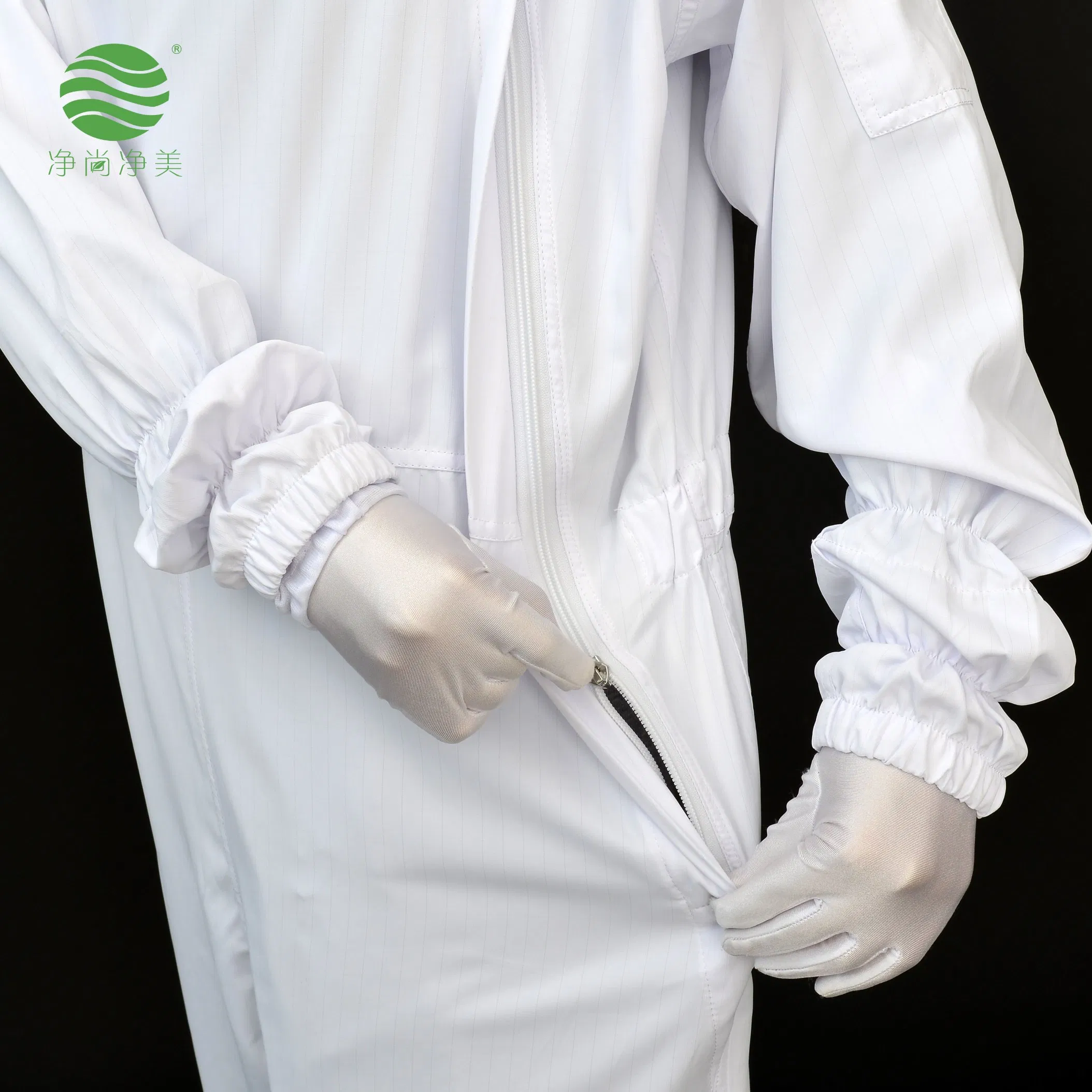 Jsjm1028-8 Ropa de seguridad antiestática ESD con capucha impermeable de fábrica china