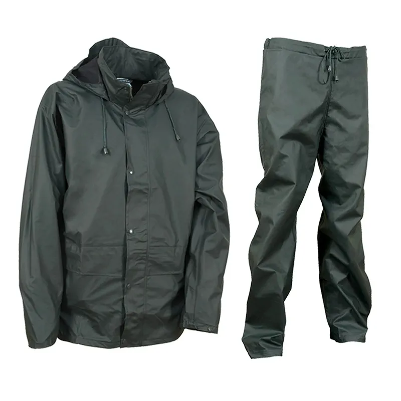 Impermeable de poliéster resistente y duradero