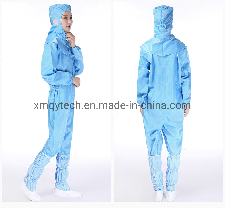 Ropa de trabajo ESD Traje antistático Ropa de limpieza ESD