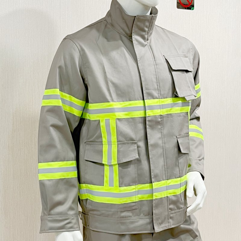 Ropa de trabajo retardante de llama, vestimenta protectora de aramida para la lucha contra incendios forestales