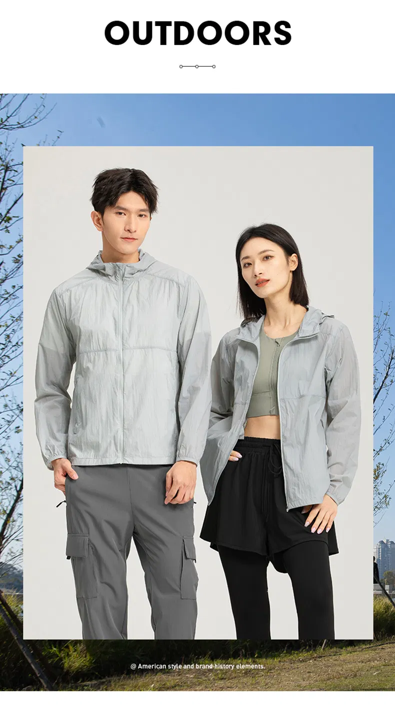 Ropa de protección solar UPF 40 para hombres y mujeres activos al aire libre