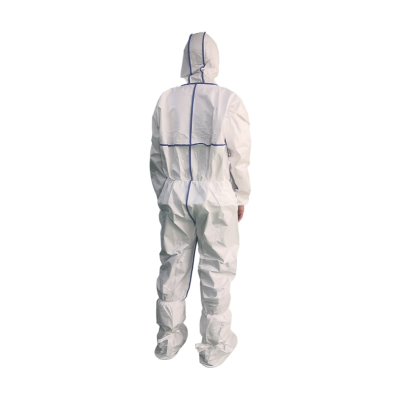 Ropa médica Guardwear Type5b/6b transpirable, impermeable y antistática de un solo uso, blusas de protección, ropa médica protectora