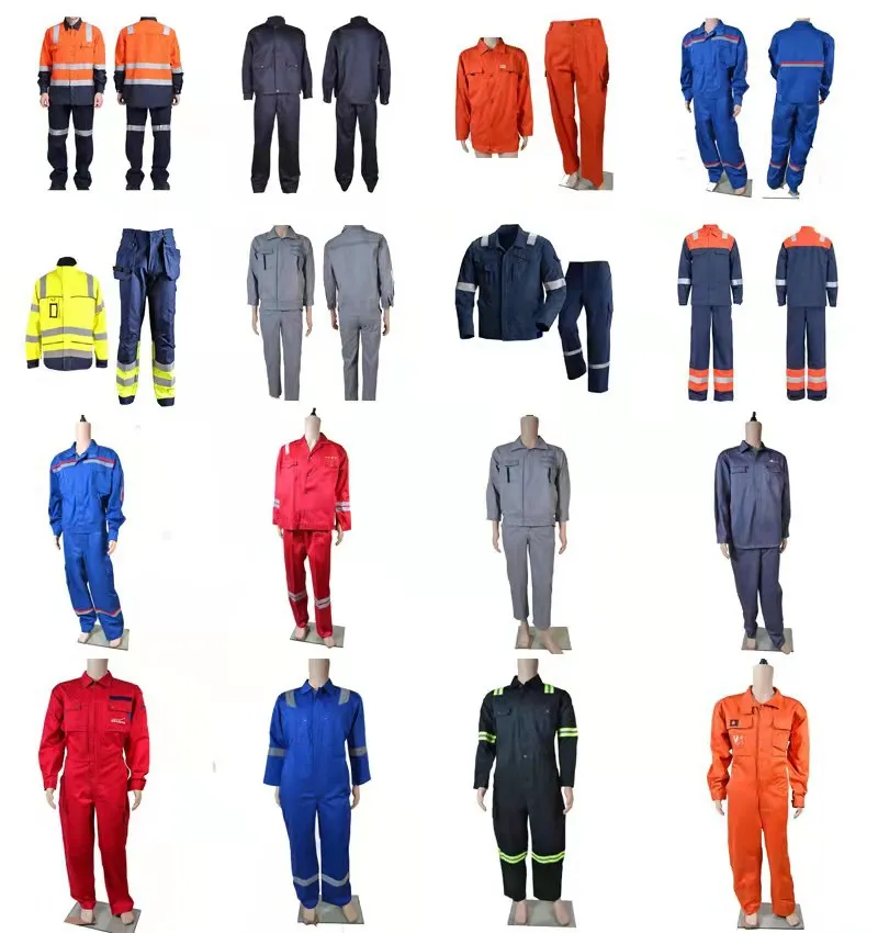 Camisa de trabajo de manga corta para hombres, de secado rápido, resistente al aceite, con múltiples bolsillos, ideal para la construcción y el trabajo en el suelo de la fábrica