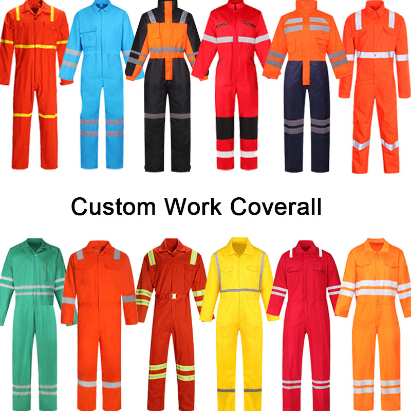 Uniforme de mecánico personalizado con logo, ropa de trabajo para construcción, pintores, traje de protección, overol de seguridad