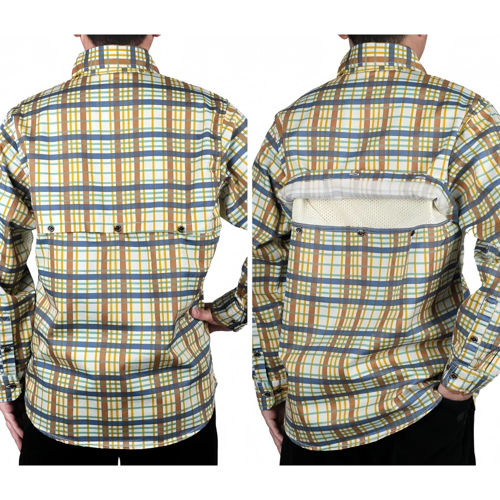 Camisas de cuadros personalizadas para hombres, resistentes al fuego, soldadura, ropa de trabajo retardante de llama