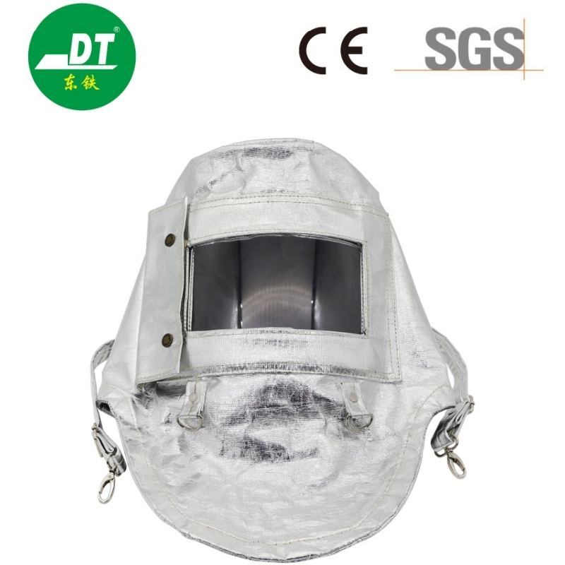 Mono de algodón aluminizado cómodo, ignífugo, de alto rendimiento a altas temperaturas, resistente al calor y a la radiación, ropa de seguridad