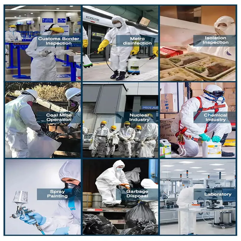 Especificación de uso del sobretodo microporoso