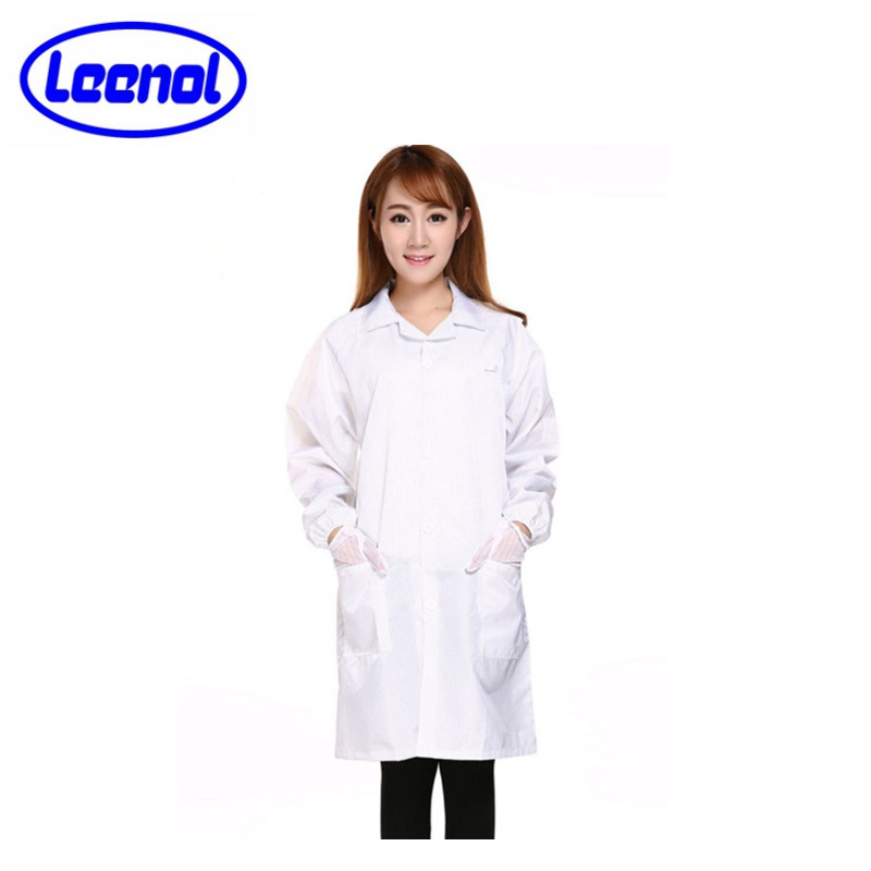 Leenol-1560101 Ropa ESD de malla, ropa libre de polvo, ropa antistática para sala limpia