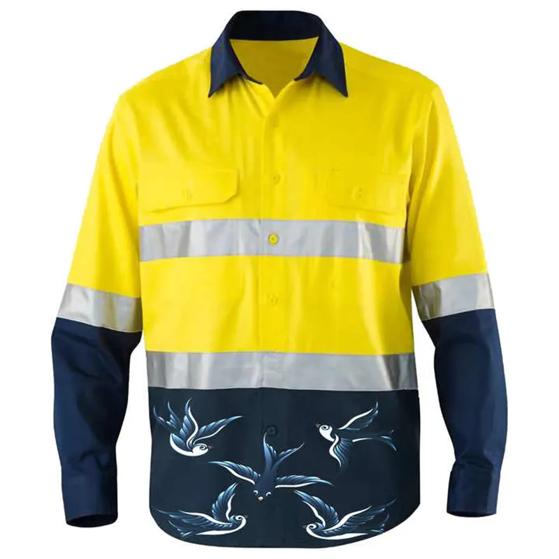 Ropa de trabajo de algodón PPE