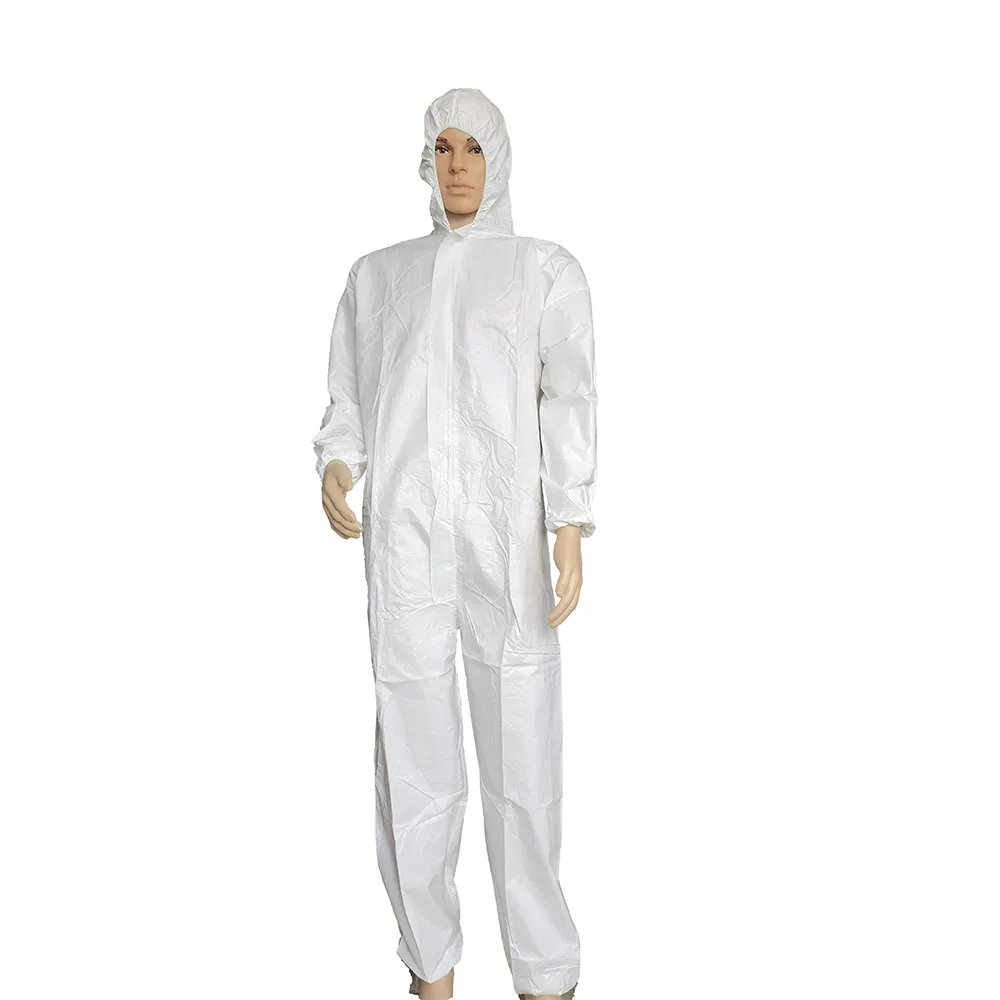 Ropa protectora desechable laminada de no tejida para protección química industrial