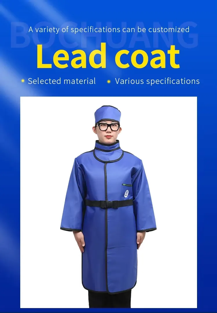 Ropa de Plomo Protectora Detalles