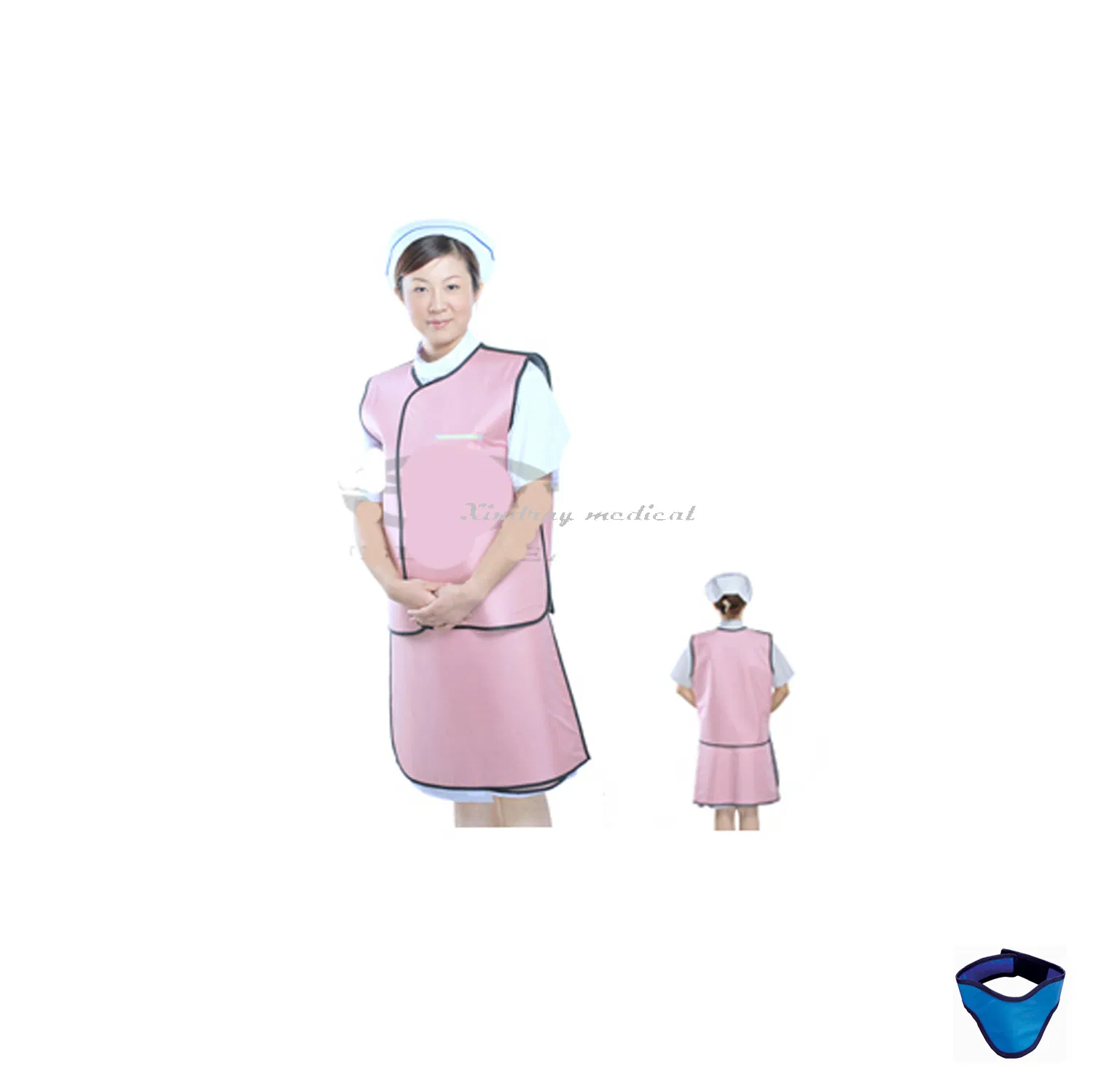 Conjunto de protección de plomo a precio económico, ropa médica protectora contra radiación con alta calidad