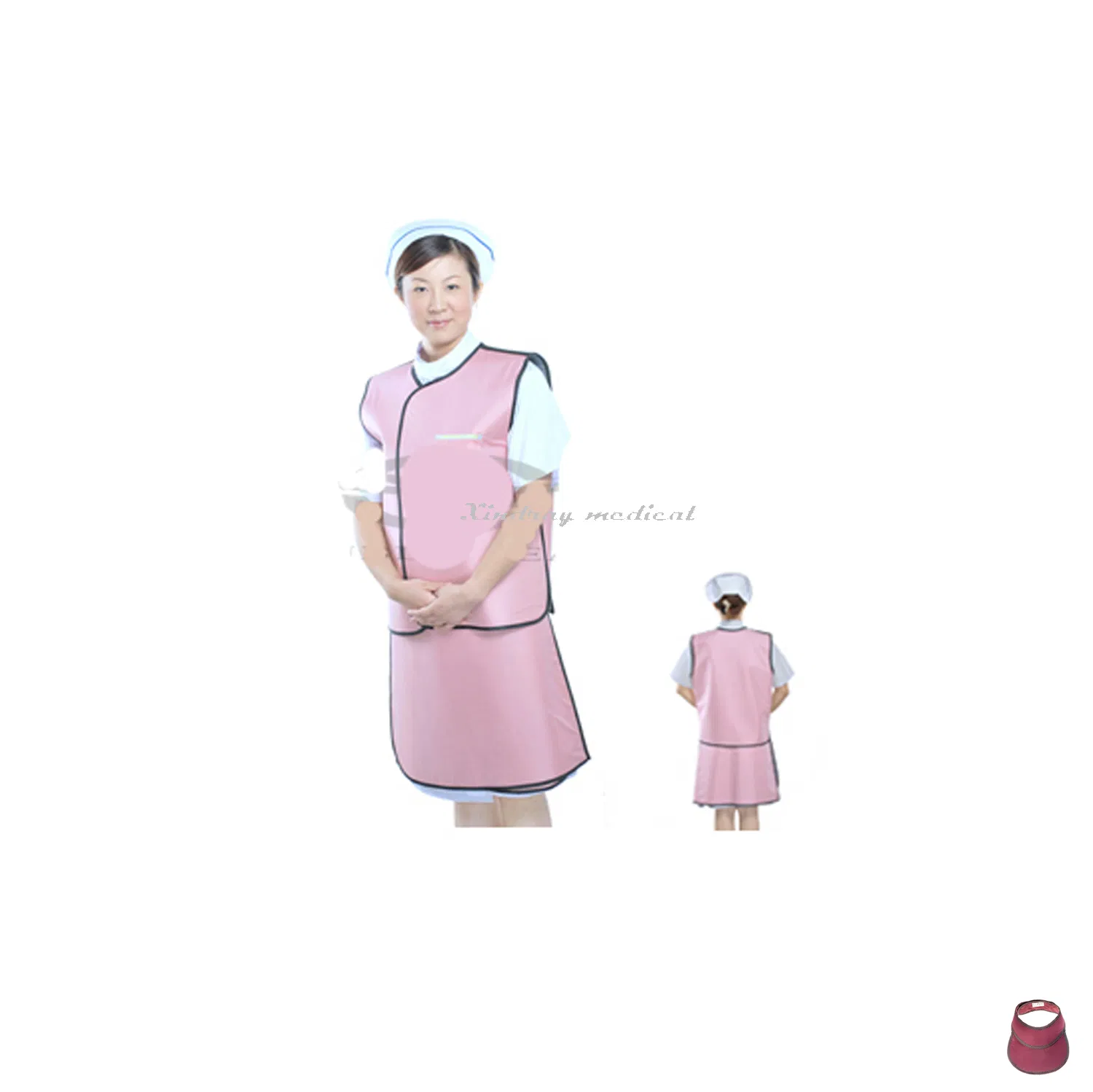 Conjunto de protección de plomo a precio económico, ropa médica protectora contra radiación con alta calidad