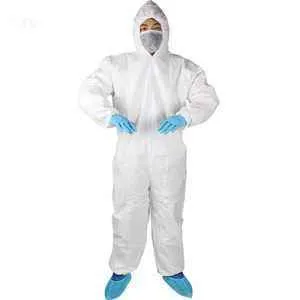 Traje de aislamiento médico desechable para hospital, bata de aislamiento, ropa de aislamiento médica