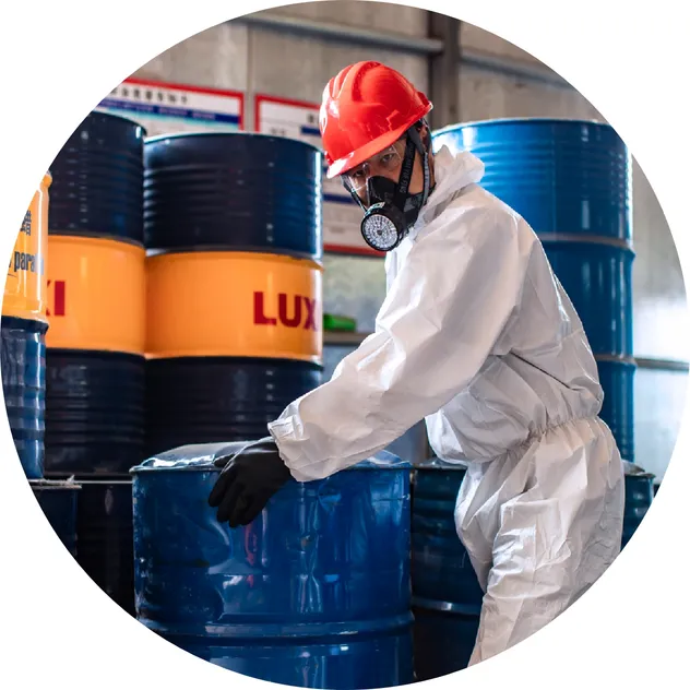 Fabricante y proveedor de ropa protectora química desechable OEM