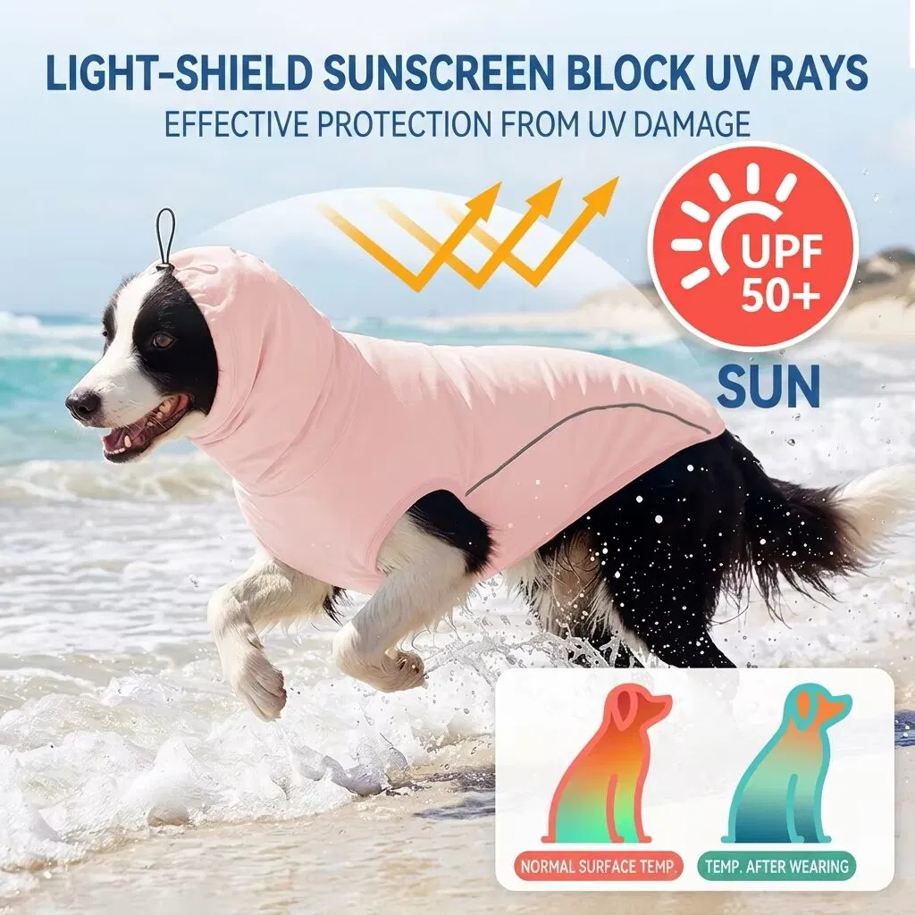Abrigo transpirable para perros