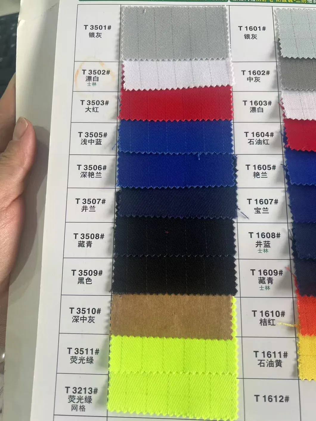 Ropa de trabajo de algodón a granel para trabajadores de construcción con tira reflectante de alta visibilidad