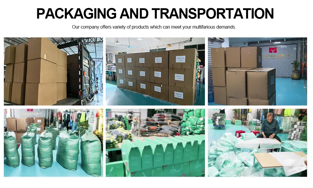 Proceso de embalaje y transporte de mercancías