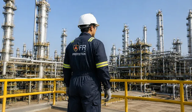 Protección de seguridad de refinería de petróleo y gas
