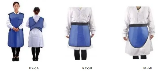 Ropa de protección médica a prueba de radiación de plomo para rayos X