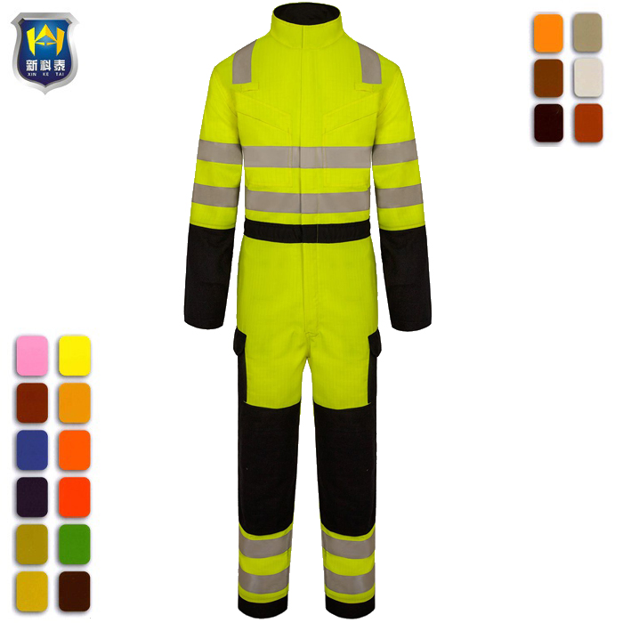 Ropa Resistente al Fuego para la Protección del Personal Industrial Contra el Fuego