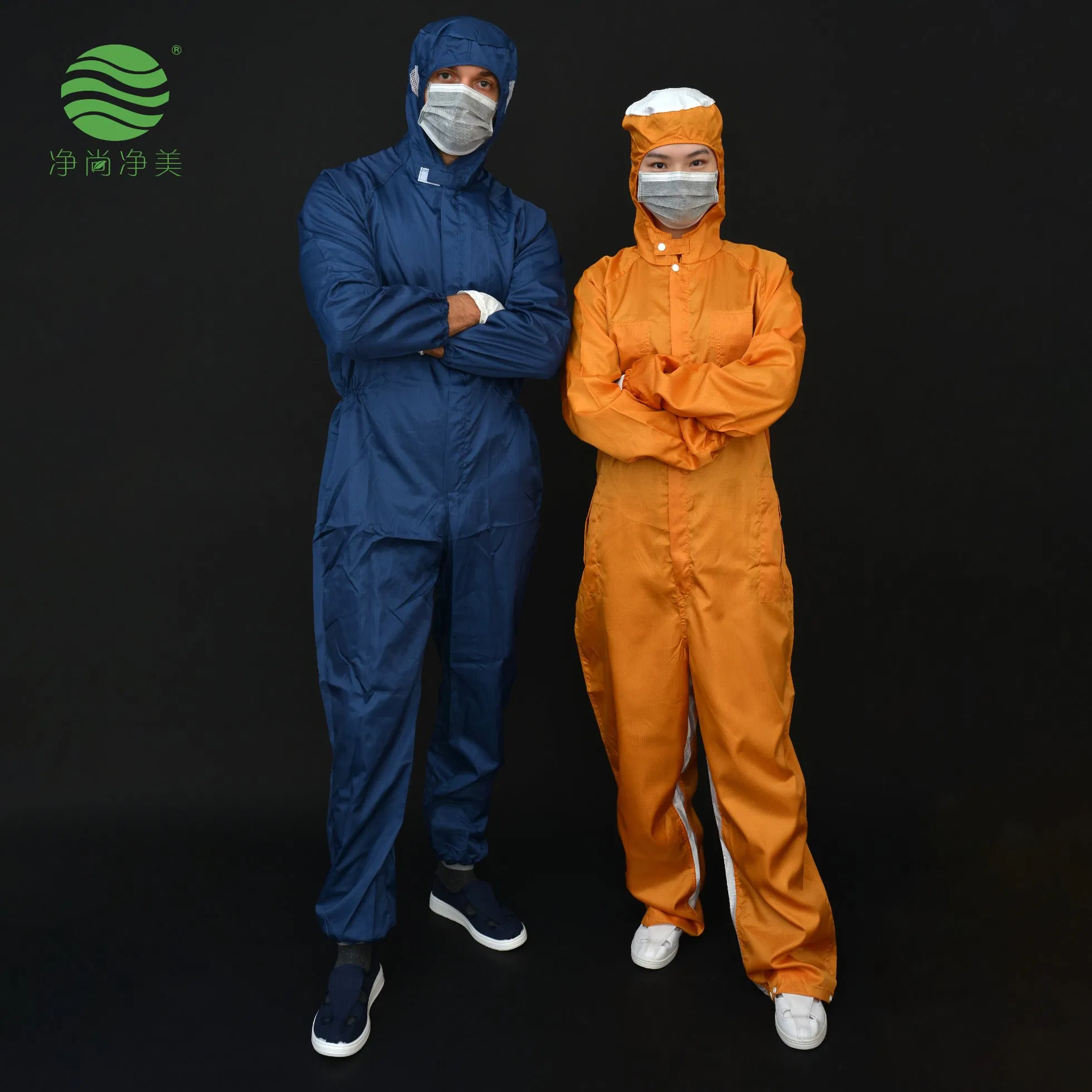 Ropa de trabajo multifuncional antiestática de alta calidad, vestimenta protectora, bata de sala limpia para fábrica