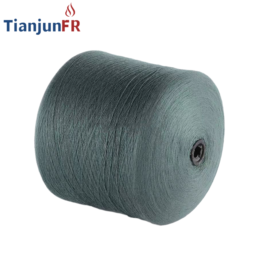 Ropa de fibra modacrílica, algodón y nylon resistente al fuego para protección retardante de llamas