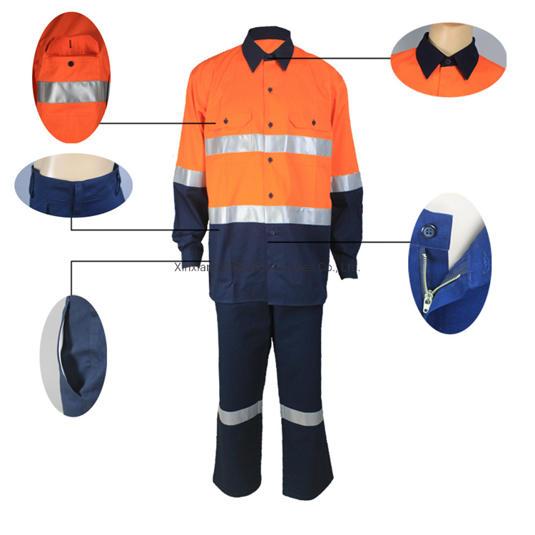 Traje de protección contra incendios de cuerpo completo con mangas largas para trabajo