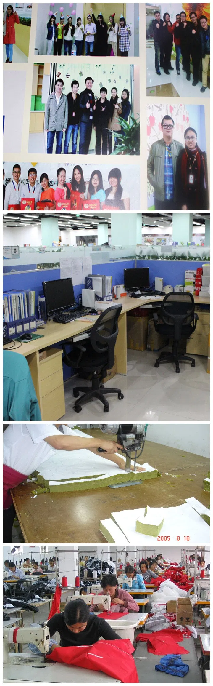 Instalaciones de la empresa para la confección de ropa de alta visibilidad