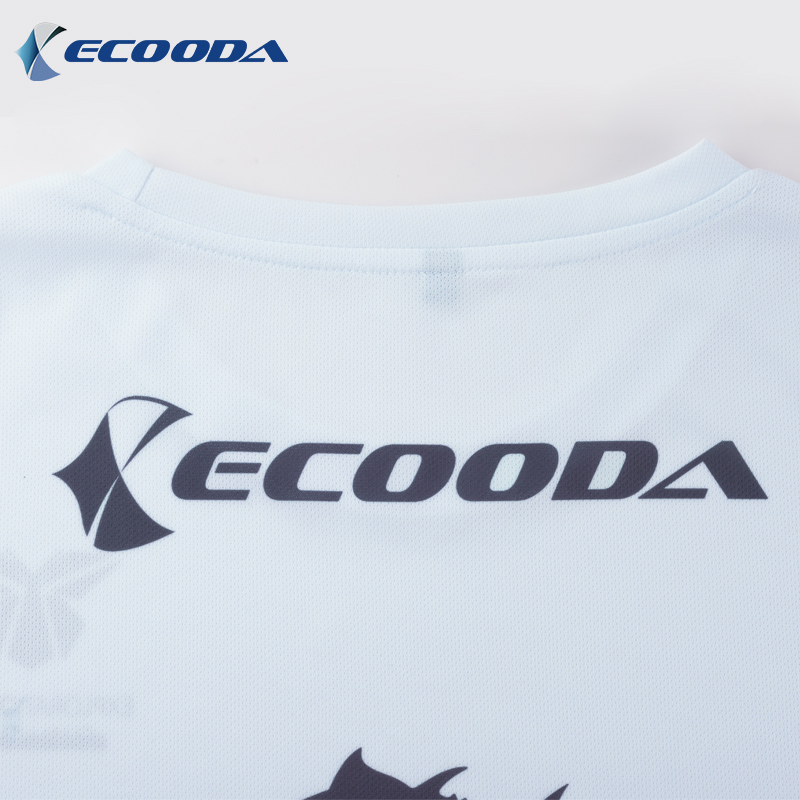Ropa deportiva al aire libre Ecooda en línea, camiseta de secado rápido y protección solar