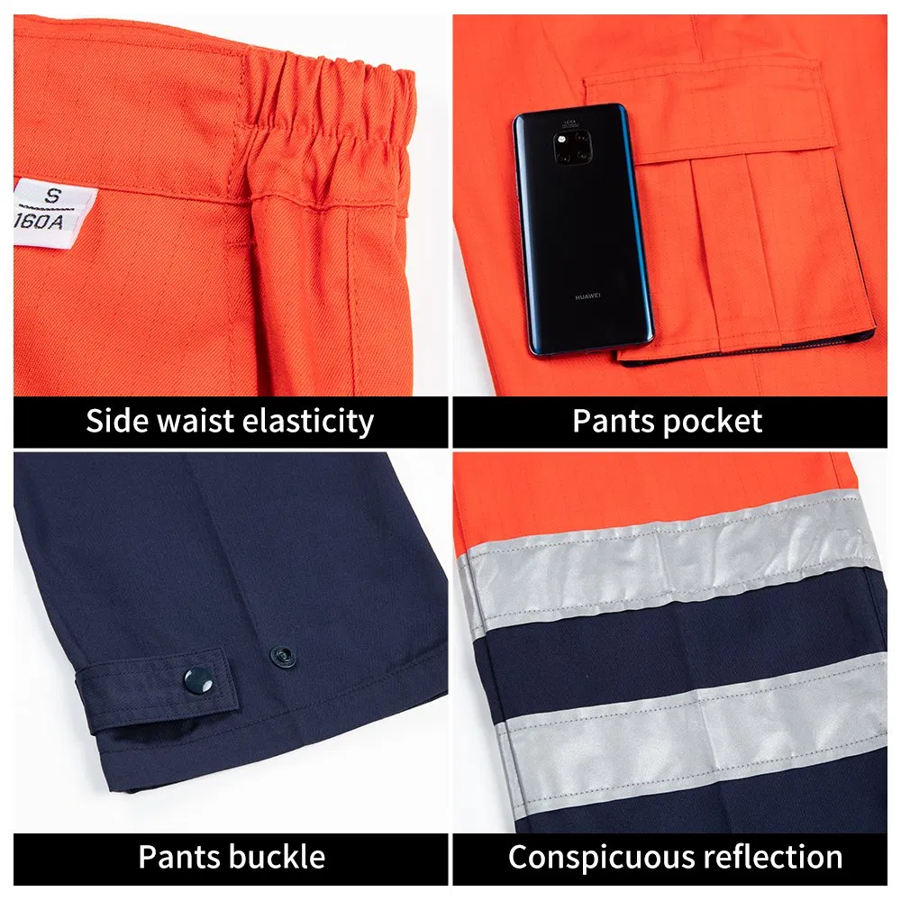 Uniformes de trabajo de alta visibilidad para construcción de carreteras, overoles de trabajo Hi Vis, ropa de trabajo antiestática