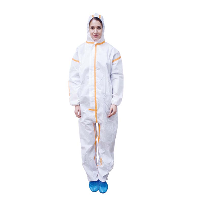 Ropa industrial protectora desechable tipo overol