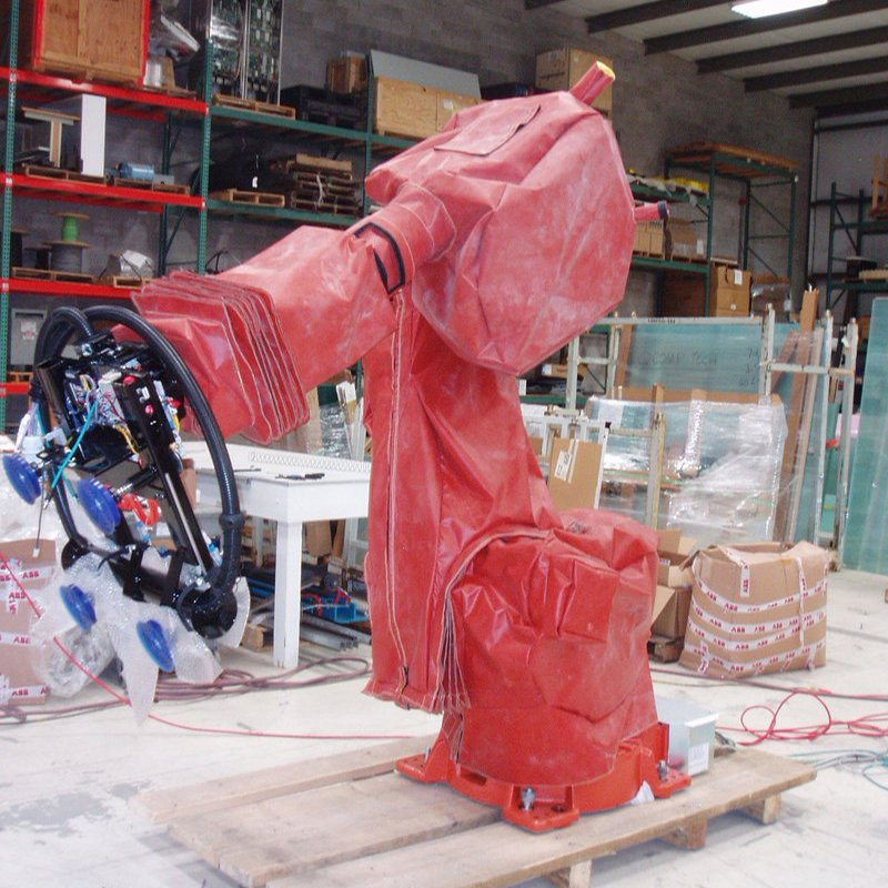 Cubierta de Robot de Molienda Cngbs Traje Protector Personalizado Impermeable Resistente a Ácidos y Álcali Traje Protector de Alta Sellado Ropa Protectora Industrial