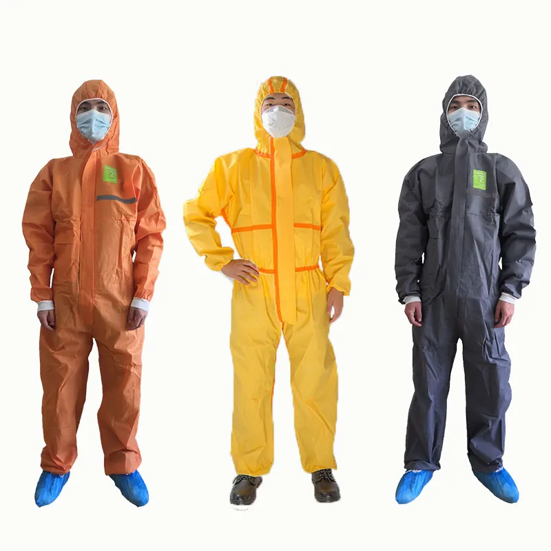 Protección química ropa protectora gruesa 6