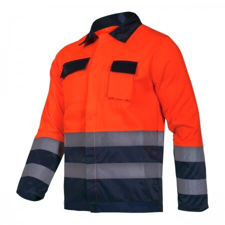 Chaqueta de trabajo de alta visibilidad para hombres, ropa de trabajo protectora para trabajos de emergencia al aire libre