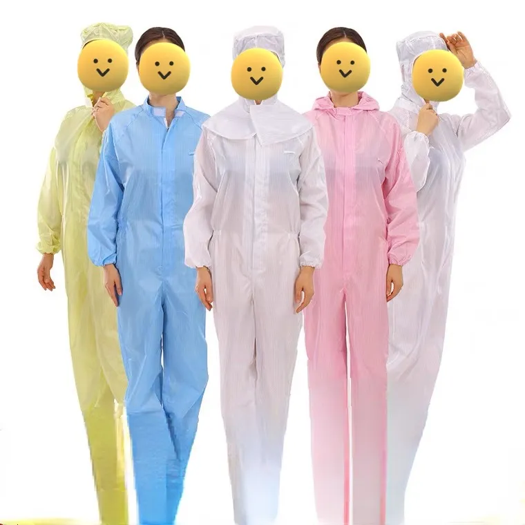 ESD ropa de vestir de laboratorio ropa antiestática ropa protectora