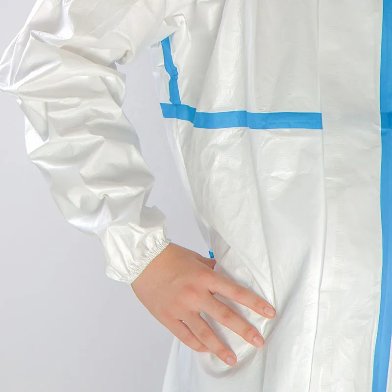 Ropa protectora desechable detalle 3