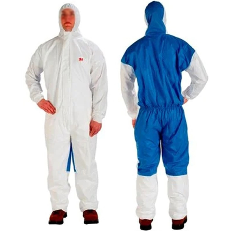Ropa de protección química personal OEM Guardwear, ropa protectora desechable de seguridad PP